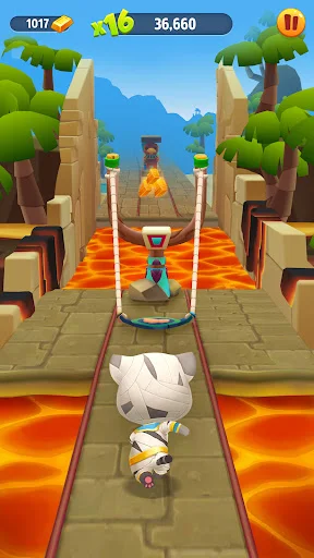 Baixar Talking Tom Gold Run: A Aventura de Corrida Infinita Grátis - Screenshot 7