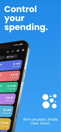 Baixar Subtrack: Gerencie Suas Assinaturas e Economize Dinheiro - Screenshot 2