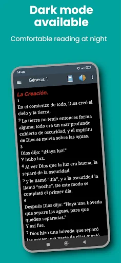 Bíblia Reina Valera 1960 – Áudio, Offline e Versículos Diários - Screenshot 5