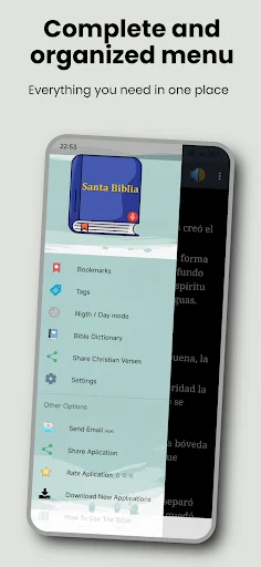 Bíblia Reina Valera 1960 – Áudio, Offline e Versículos Diários - Screenshot 2