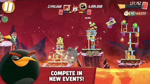 Baixar Angry Birds 2 APK – O Jogo Original de Pássaros Grátis - Screenshot 3
