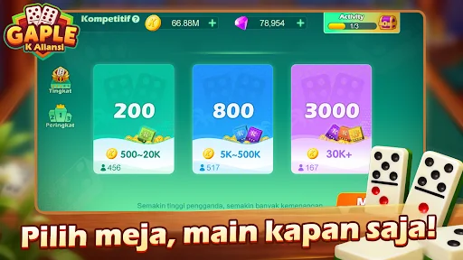 Baixar K Aliansi Gaple–Domino Online – Jogo de Cartas Grátis - Screenshot 1