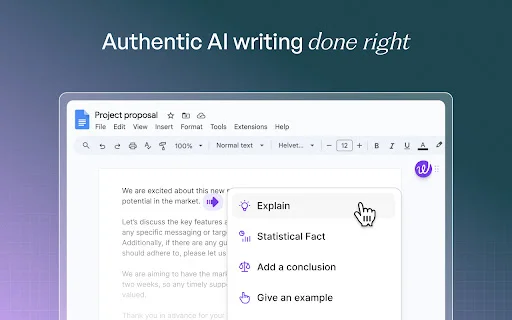 Wordtune: Escreva Melhor e Reescreva Textos com IA Grátis - Screenshot 3