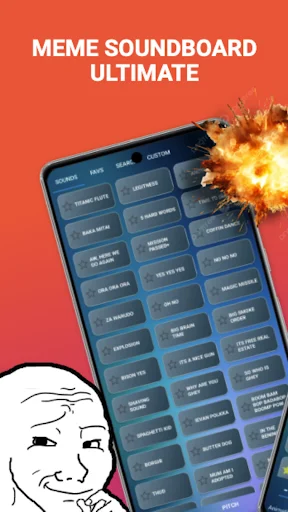 Baixar MEME Soundboard 2026 Ultimate: Melhores Efeitos de Som - Screenshot 13