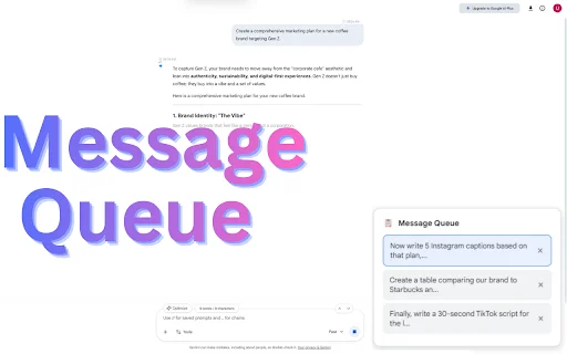 Superpower for Gemini: Organize seu chat e aumente produtividade - Screenshot 3