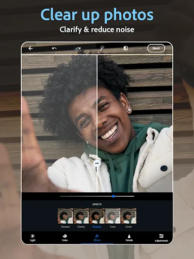 Photoshop Express: Edição de Fotos Profissional no Android - Screenshot 12