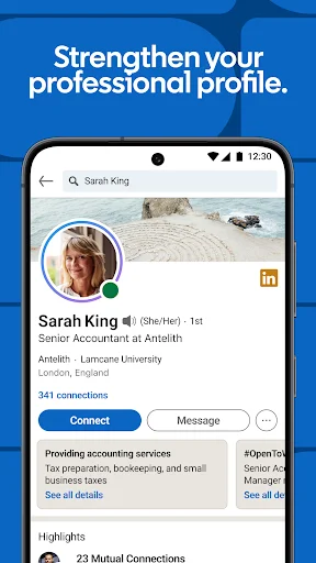 Baixar LinkedIn: Encontre Vagas de Emprego e Amplie seu Networking - Screenshot 4