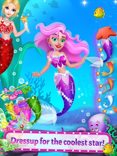 Baixar Princess Mermaid Story – Viva Aventuras Subaquáticas - Screenshot 9