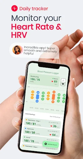 Blood Pressure App: BP Logger – Controle sua Pressão Arterial - Screenshot 6