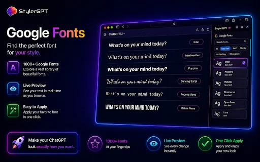StylerGPT para ChatGPT: Personalize seu Workspace e Aumente Produtividade - Screenshot 4