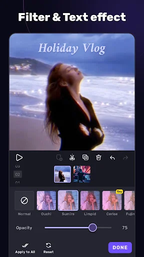 Baixar VivaCut – Editor de Vídeo Profissional com Efeitos Incríveis - Screenshot 2