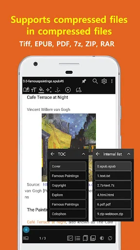 CherieViewer: Visualize EPUB, Comics e Heic sem Descompressão - Screenshot 22