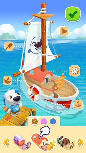 Baixar My Talking Hank: Islands – Aventura e Diversão no Android - Screenshot 14