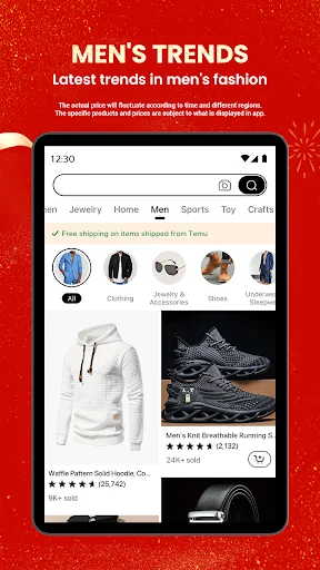 Baixar Temu: Compras Online com Descontos Incríveis e Ofertas - Screenshot 10