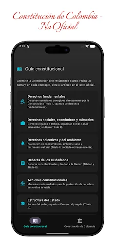 Constituição da Colômbia: Acesse a Lei Fundamental Grátis - Screenshot 6