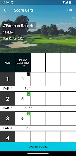 Download Online Golf App 6.2.6 – Gestão de Golfe Online Grátis - Screenshot 6