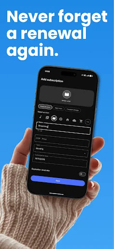 Baixar Subtrack: Gerencie Suas Assinaturas e Economize Dinheiro - Screenshot 3