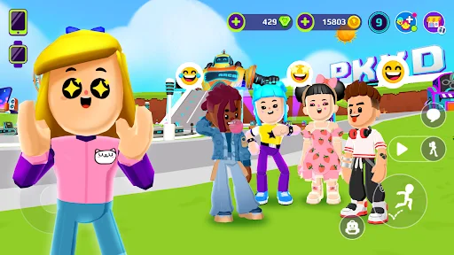 Baixe PK XD: Fun, friends & games – Crie seu avatar e divirta-se - Screenshot 1