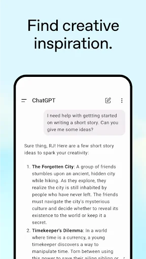 Baixar ChatGPT: Seu Assistente Inteligente e Gratuito - Screenshot 3