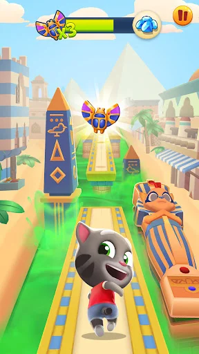 Baixar Talking Tom Gold Run: A Aventura de Corrida Infinita Grátis - Screenshot 9