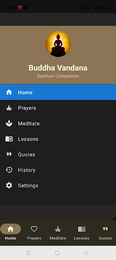 Buddha Vandana: Meditação, Orações e Ensinamentos Budistas - Screenshot 2