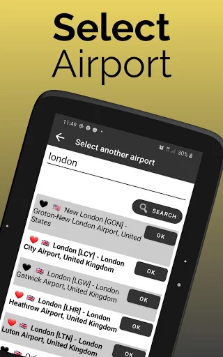 Baixar Fukuoka Airport Flight Info – Informações de Voo em Tempo Real - Screenshot 15