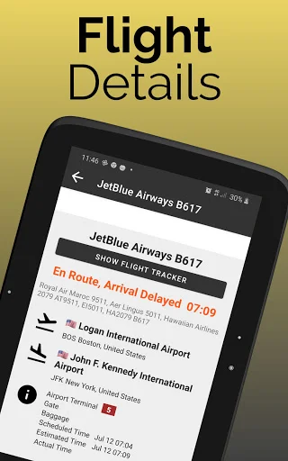 Baixar Fukuoka Airport Flight Info – Informações de Voo em Tempo Real - Screenshot 17
