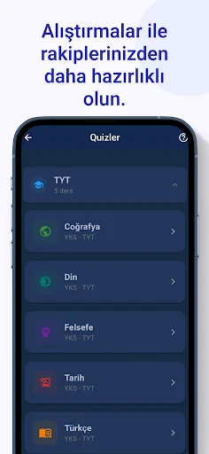 Sınav Yardımcın: Otimize seus estudos para YKS, KPSS e DGS agora - Screenshot 4