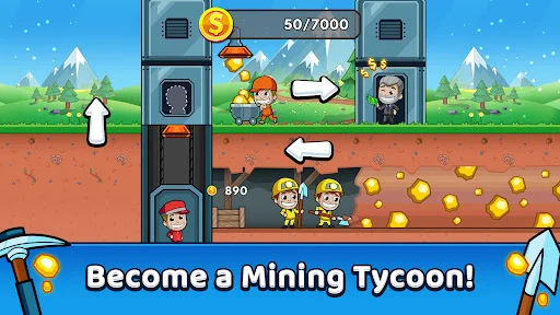 Baixe Idle Miner Tycoon: O Melhor Simulador de Minas Grátis - Screenshot 9