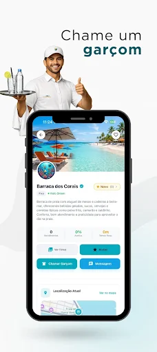 Baixar Orla Conectada – Peça nos Quiosques da Praia Facilmente - Screenshot 6