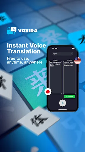 Baixar Voxira: Tradutor de Voz Instantâneo – Download Grátis - Screenshot 2