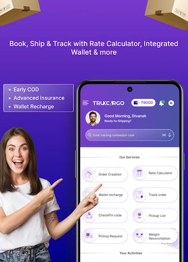 Download Truxcargo: Serviços de Logística e Envio – App Grátis - Screenshot 1