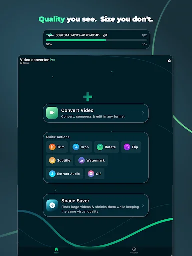 Video Converter – Remux: Conversor de Vídeo Rápido e Gratuito - Screenshot 10