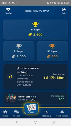 Truco Argentino e Uruguayo – Jogue Online com Chat de Voz - Screenshot 15