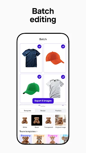 Photoroom: Editor de Fotos AI – Remova Fundos e Edite Agora - Screenshot 3