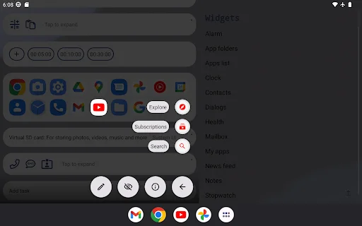 Download AIO Launcher: Personalização Extrema para Android - Screenshot 15