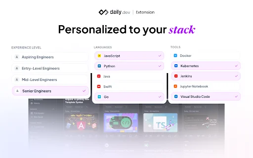 daily.dev: O Feed de Notícias Essencial para Desenvolvedores - Screenshot 2