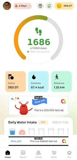 Walk Wallet: Acompanhe seus passos e ganhe recompensas agora - Screenshot 2