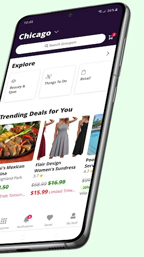 Baixar Groupon: Cupons e Ofertas Incríveis – Economize Até 70% - Screenshot 2
