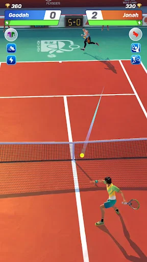 Baixar Tennis Clash APK: Jogo de Tênis Multiplayer Online Grátis - Screenshot 2