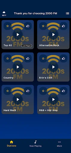 Baixar 2000FM Network APK: Curta Todas as Gerações de Música - Screenshot 2