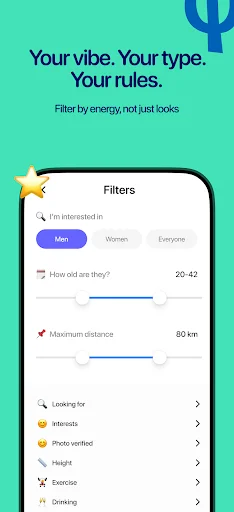 Filtered – Dating App: Encontre Pessoas com a Sua Vibe Agora - Screenshot 8