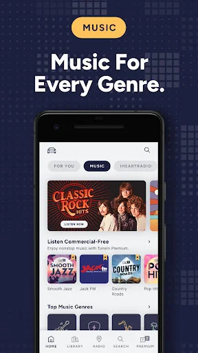 Baixar TuneIn Radio: Rádios ao Vivo, Esportes e Notícias Grátis - Screenshot 4