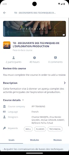 Baixe o PeTra: Treinamento Móvel e Interativo para Equipes Perenco - Screenshot 2