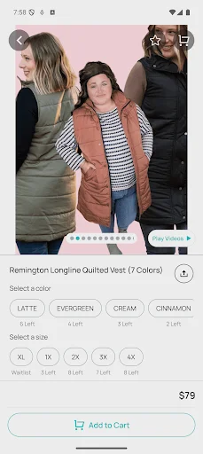 Baixar Styled by Stacked Android – Moda Online com Descontos - Screenshot 3