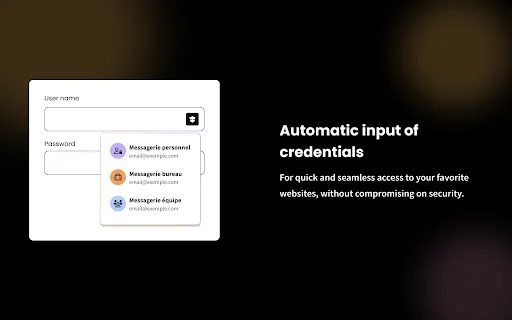 Sikker: Gerenciador de Senhas Seguro para Usuários Mailinblack - Screenshot 1