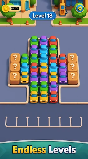 Triple Car: Match & Mod – Baixe o Jogo de Quebra-Cabeça e Carros - Screenshot 3