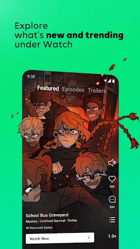 WEBTOON: Baixe o maior app de Mangás, Comics e Manhwas Grátis - Screenshot 5