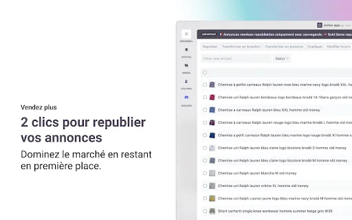 Vintex: O Assistente Vinted para Aumentar suas Vendas Agora - Screenshot 1