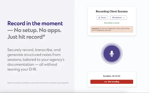 Qualifacts iQ: Otimize sua Documentação Clínica com IA - Screenshot 2